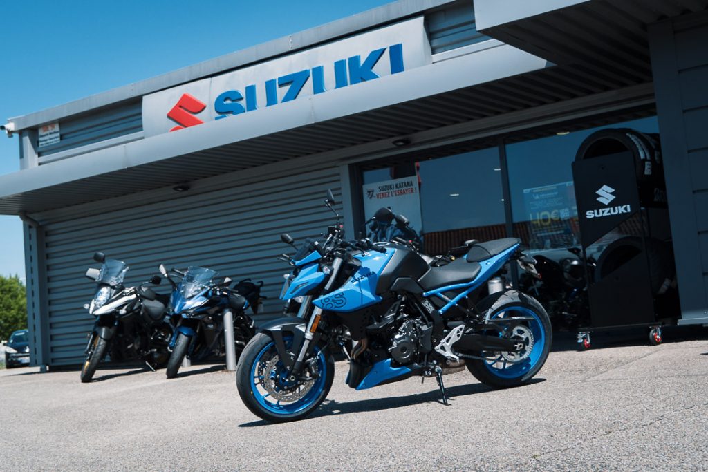 Essai gamme moto Suzuki dans l'Ain (01)